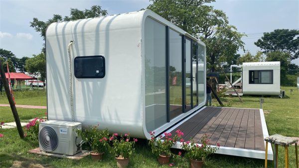 PB01 with 3 size Apple Cabin prefabricated house